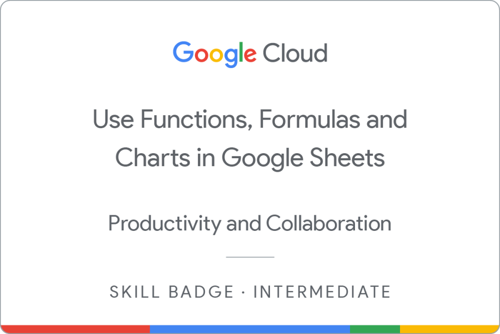 Google Sheets Badge